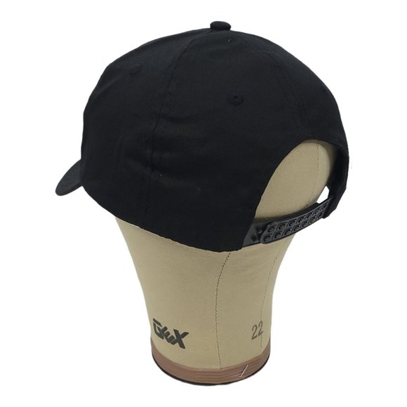 KC Tennessee Master Logger Double Snapback Cap Trucker Black Hat Patch - Picture 8 of 12